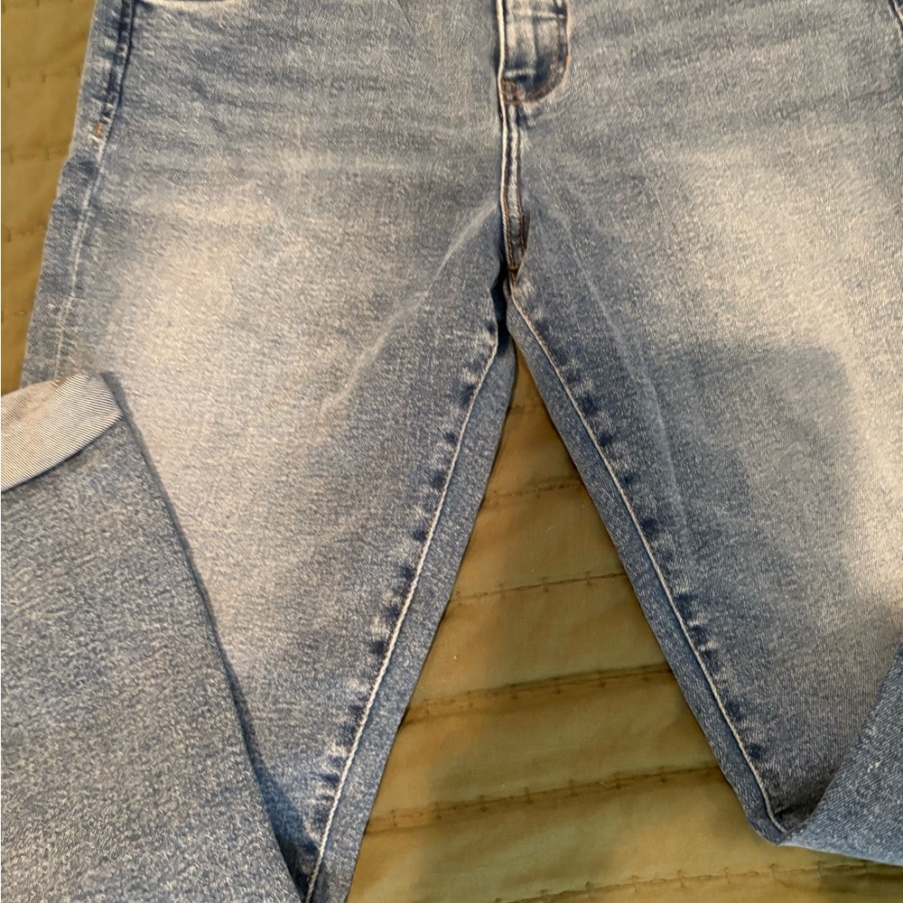Jag Jeans Blue and Tan Denim